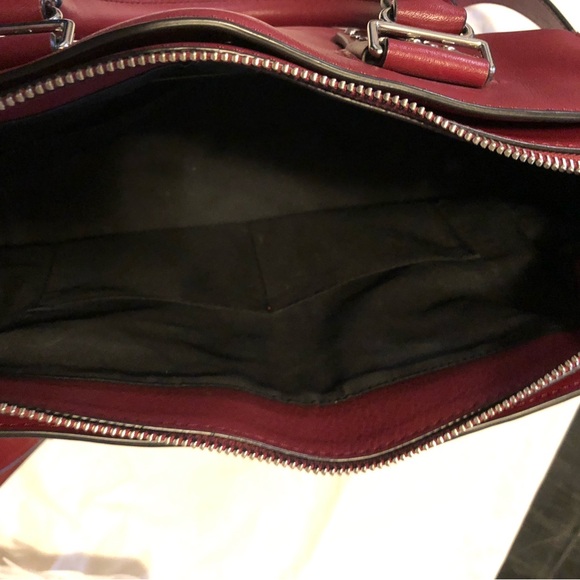 Midnighter Large Messenger by Rebecca Minkoff Accessories  Rebecca Minkoff Midnighter Work Leather Satchel
Dark Red